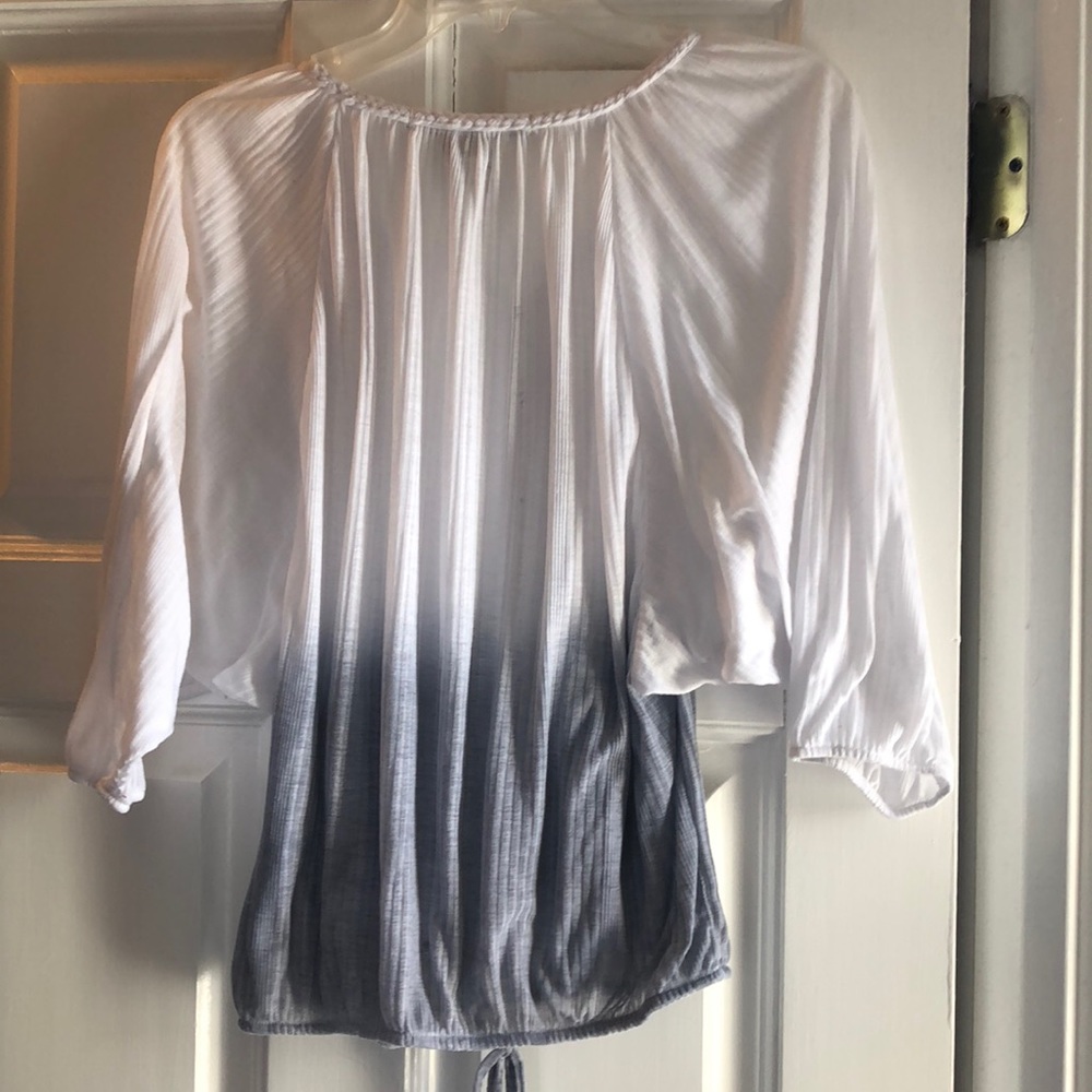 Three quarter length blouse